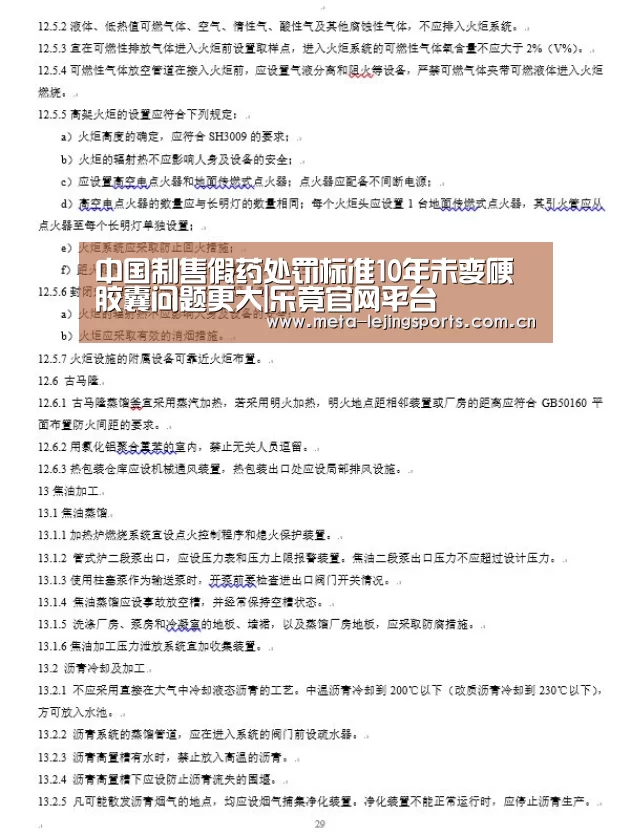 中国制售假药处罚标准10年未变硬胶囊问题更大|乐竟官网平台